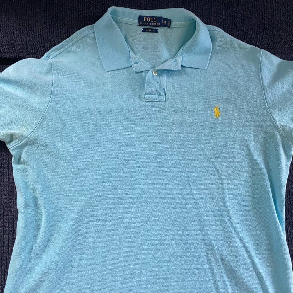 Men’s Light Blue Polo Shirt